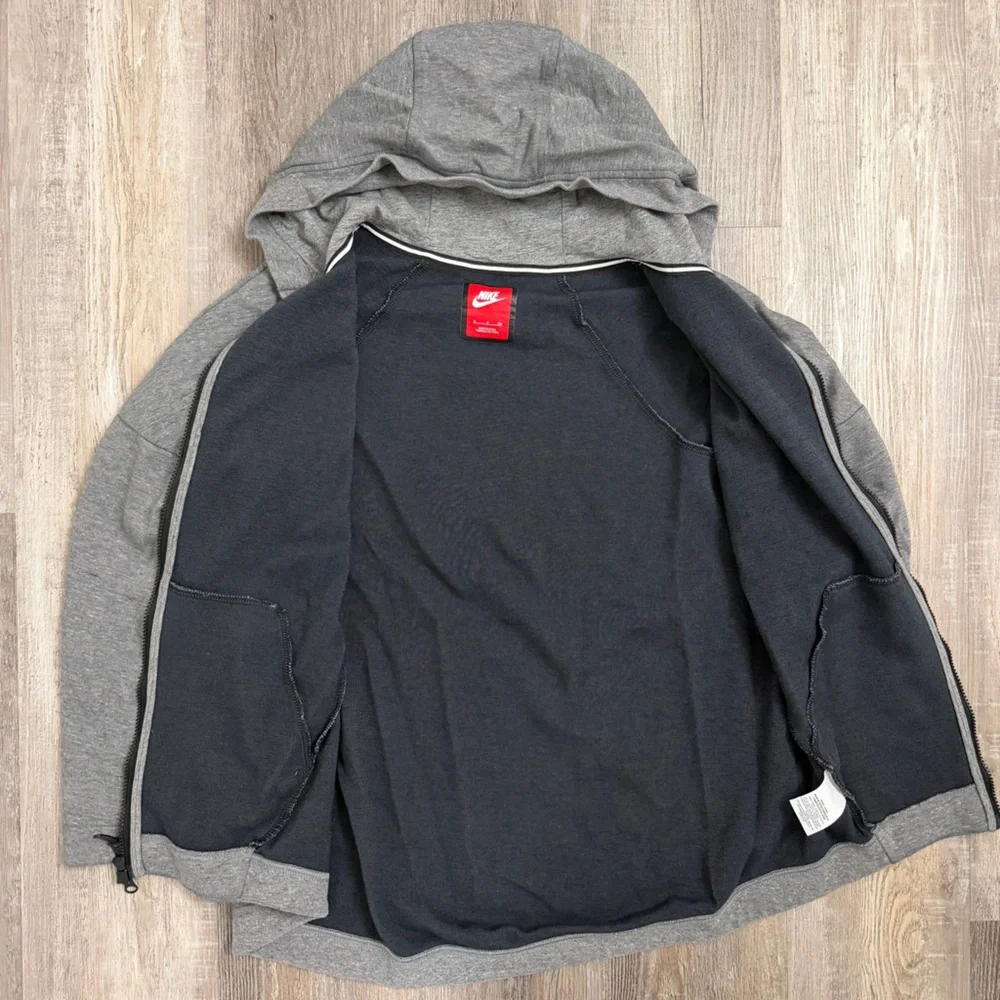 Nike Tech Women’s Fleece Cape Hooded Full Zip Sweatshirt-size Small *like NEW*